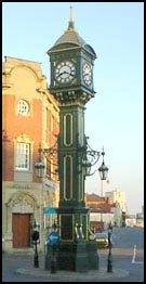 The Chamberlain Clock in the Jewellery Quarter